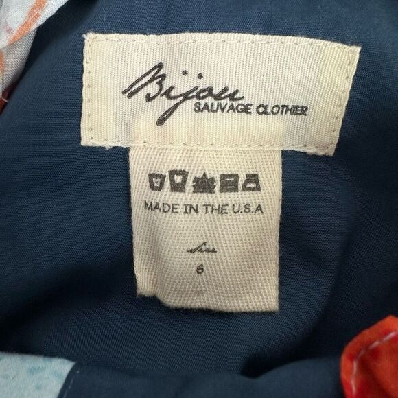 Bijou Sauvage Hakuna Moscato Brett Long Lightweight Ruffle Maxi Sun Dress size 6 - Picture 10 of 11